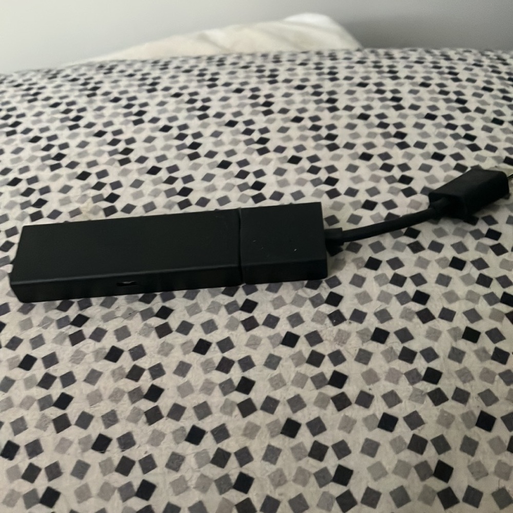 Amazon fire stick and its black and works great